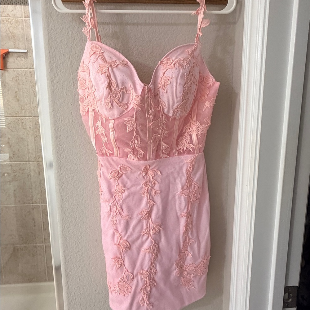 Pink dress